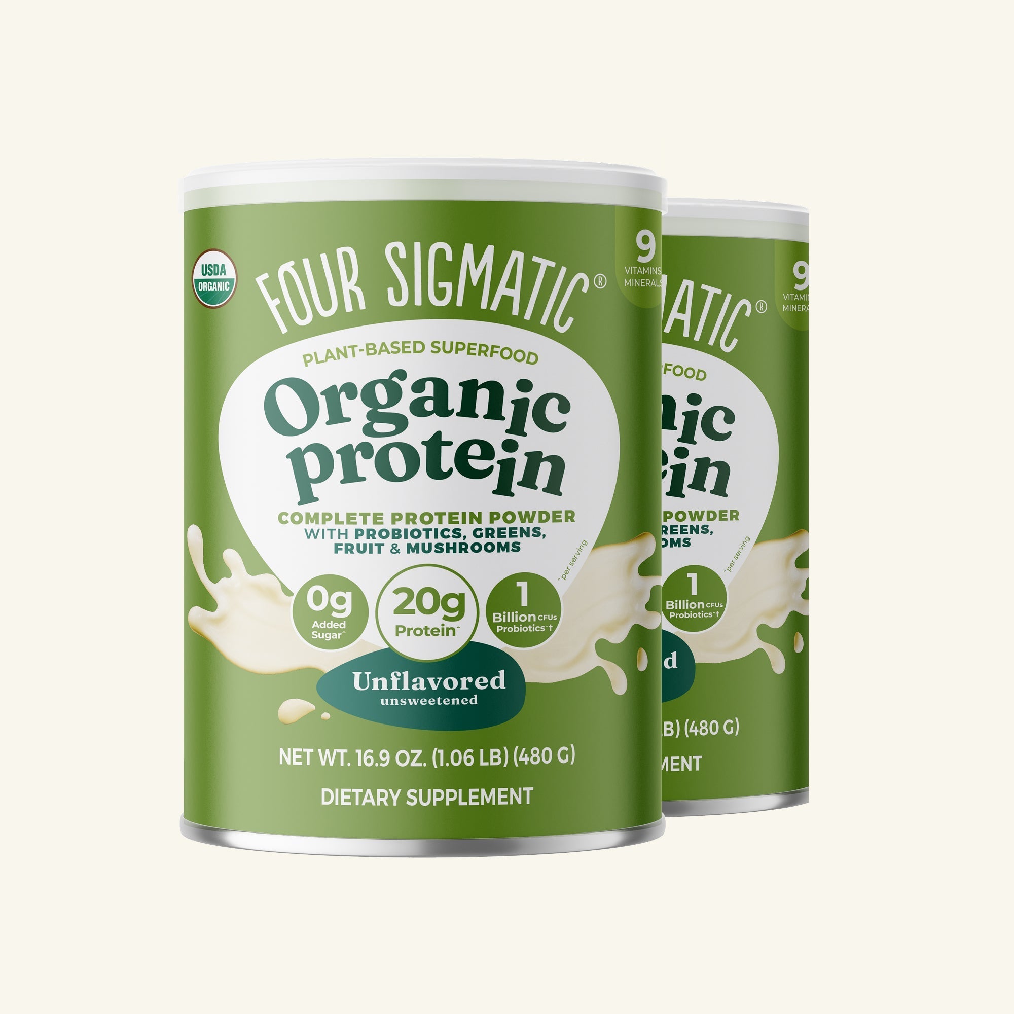 Plant-Based Protein – Unflavored - Superfood Coffee
