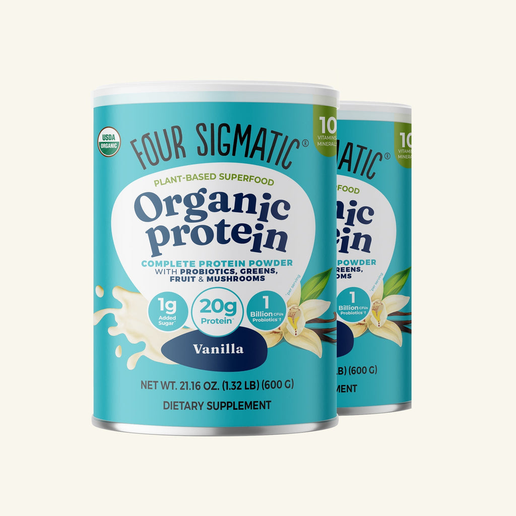 Plant-Based Protein – Vanilla - Mushroom Coffee