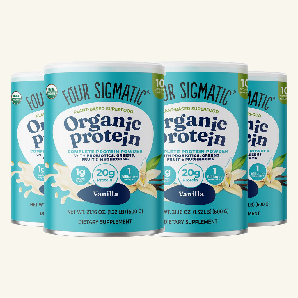 Plant-Based Protein – Vanilla - Mushroom Coffee